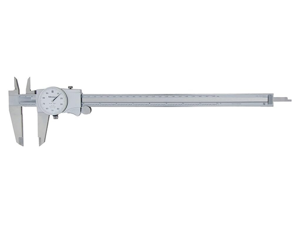 Mitutoyo 505-746DCAL Dial Caliper, 0 to 12"