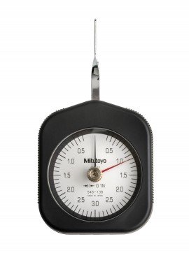 Mitutoyo 546-138 Dial Tension Gauge, 0.3 to 3 N