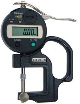 Mitutoyo 547-512A Digital Lens Thickness Gauge, 0 to 0.47"