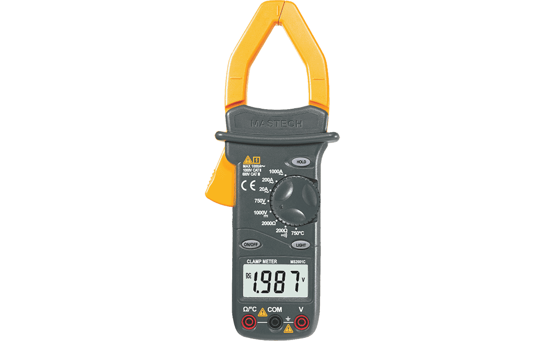 Mastech MS2001C Heavy-Duty Digital Clamp Meter