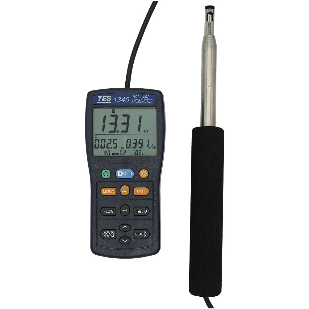 TES-1340 Hot-Wire Anemometer