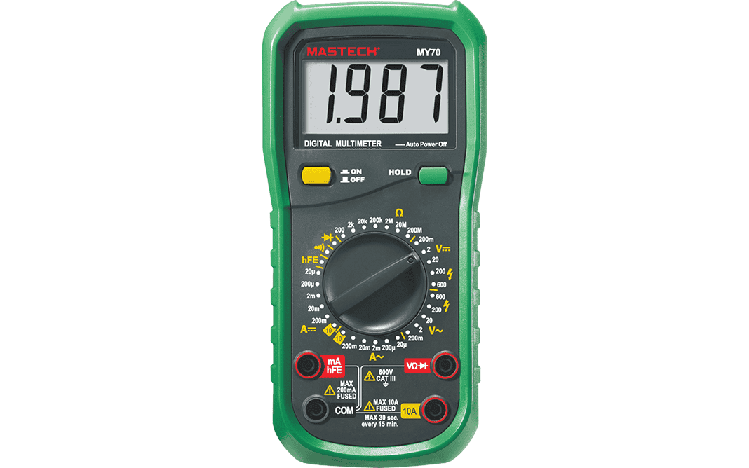 Mastech MY70 Manual Ranging Digital Multimeter