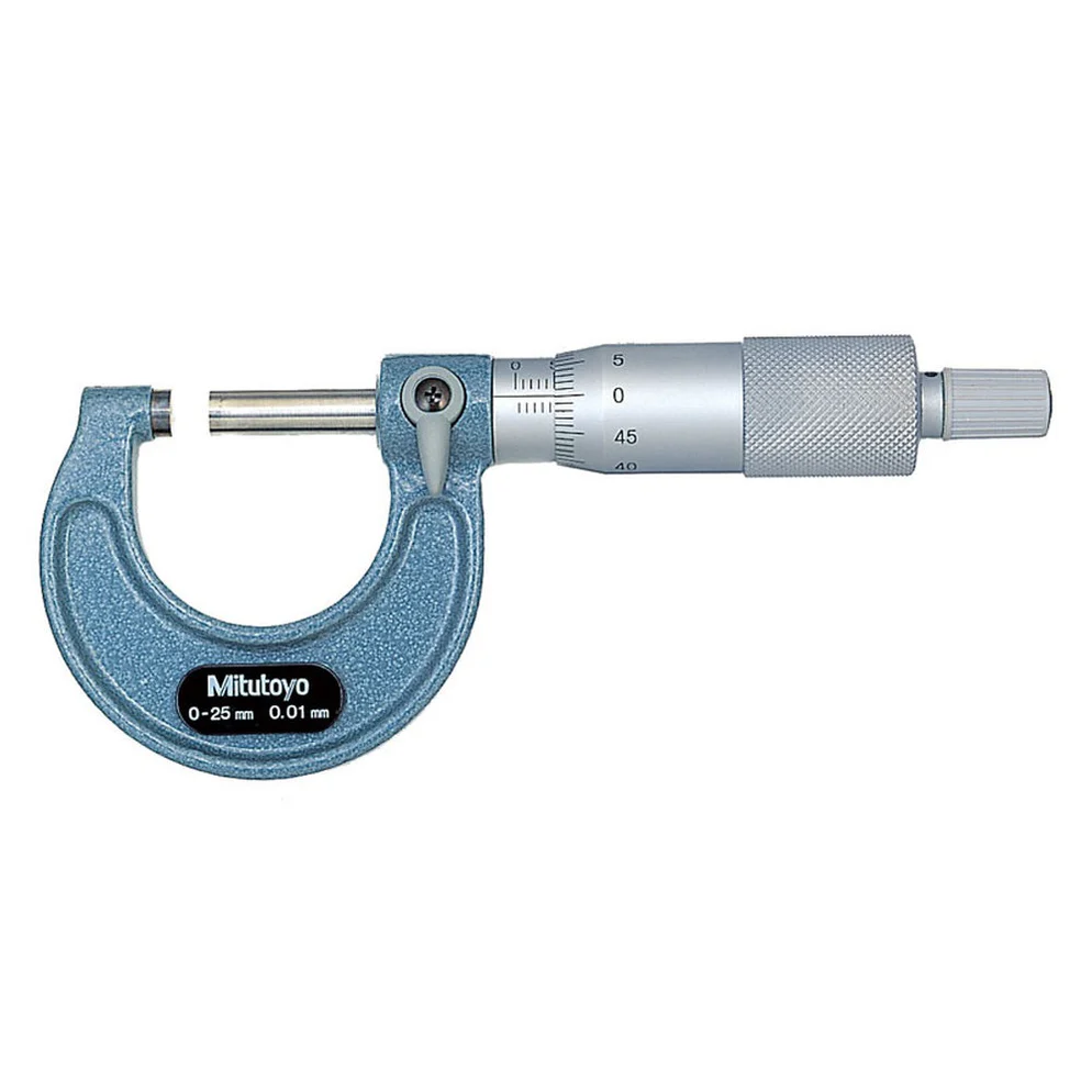 Mitutoyo 103-129 Outside Micrometers Series-103 METRIC 0-25mm