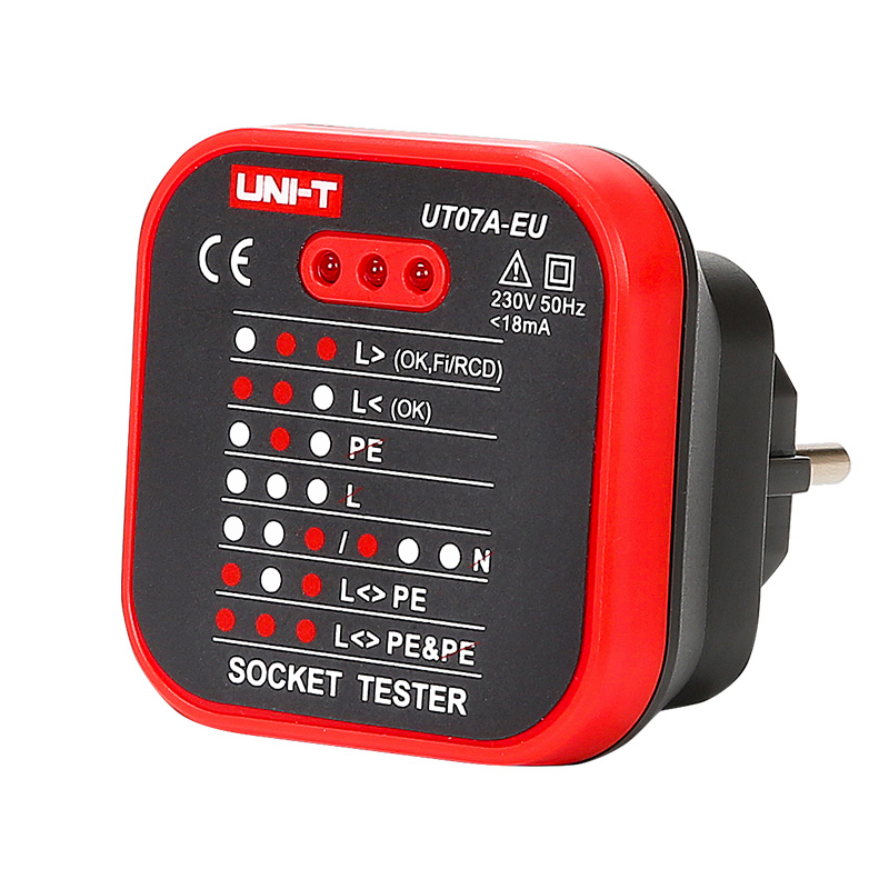 UT07A-EU Socket Tester