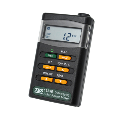 TES-1333R Datalogging Solar Power Meter