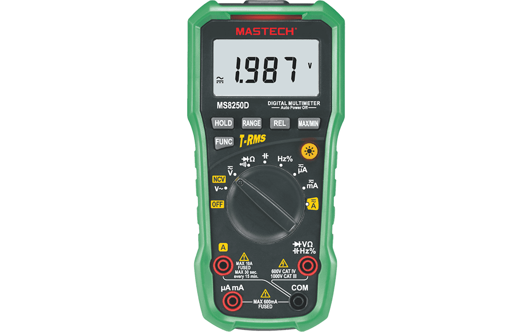 Mastech MS8250D Auto-Ranging Digital Multimeter