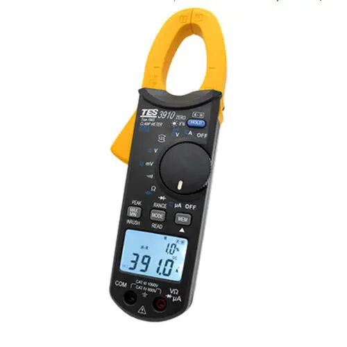 TES-3910 AC/DC Clamp Meter