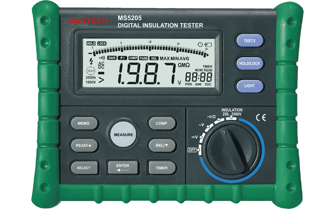 Mastech MS5205 Professional-Grade Digital Insulation Tester