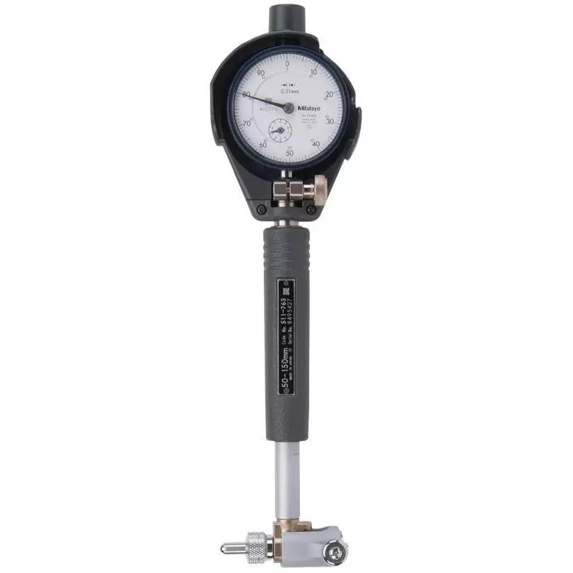 Mitutoyo 511-787-20 Short Leg Bore Gauge, 1.4 to 2.5", .0005"