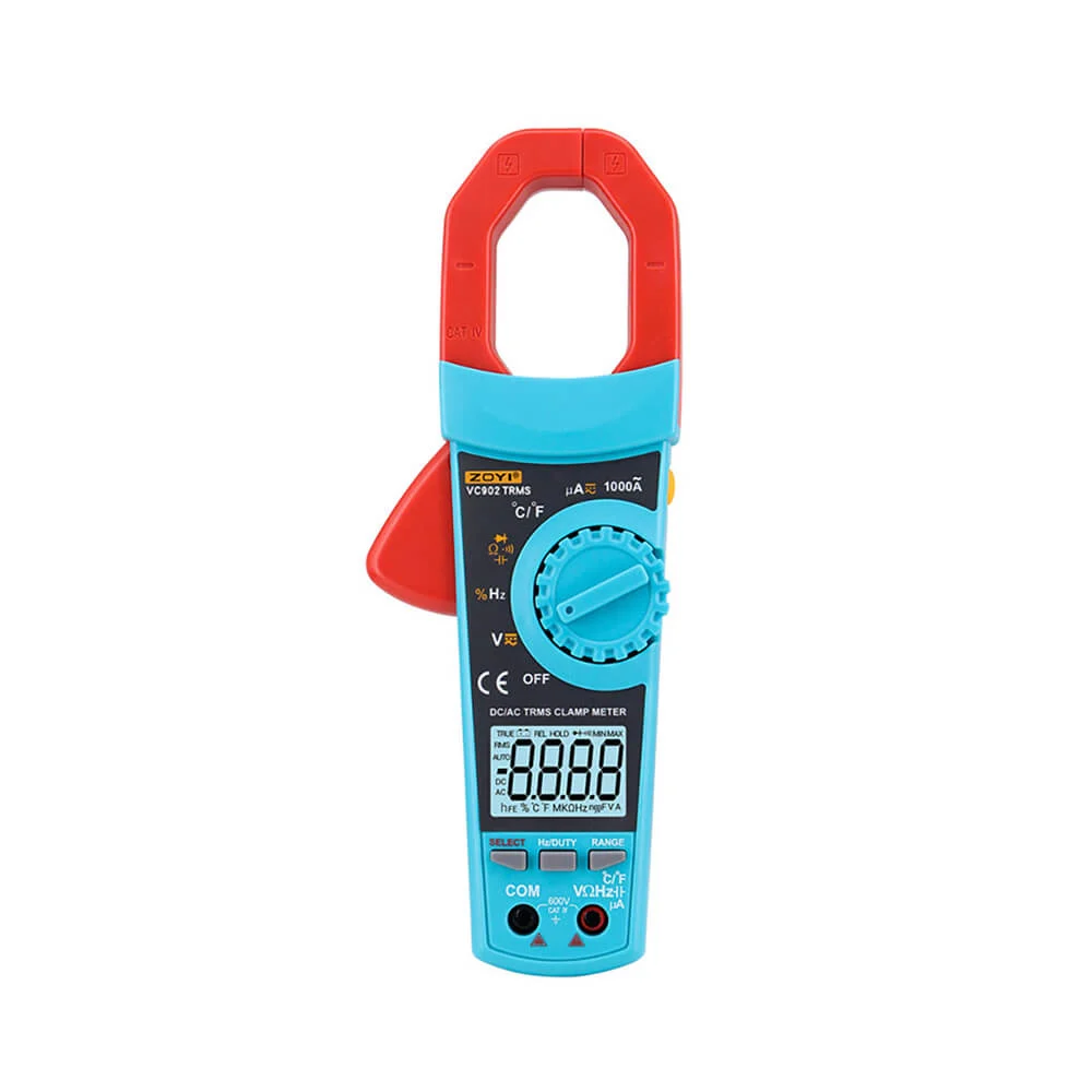 ZOYI VC902 Auto/Manual Ranging True RMS Digital Clamp Meter