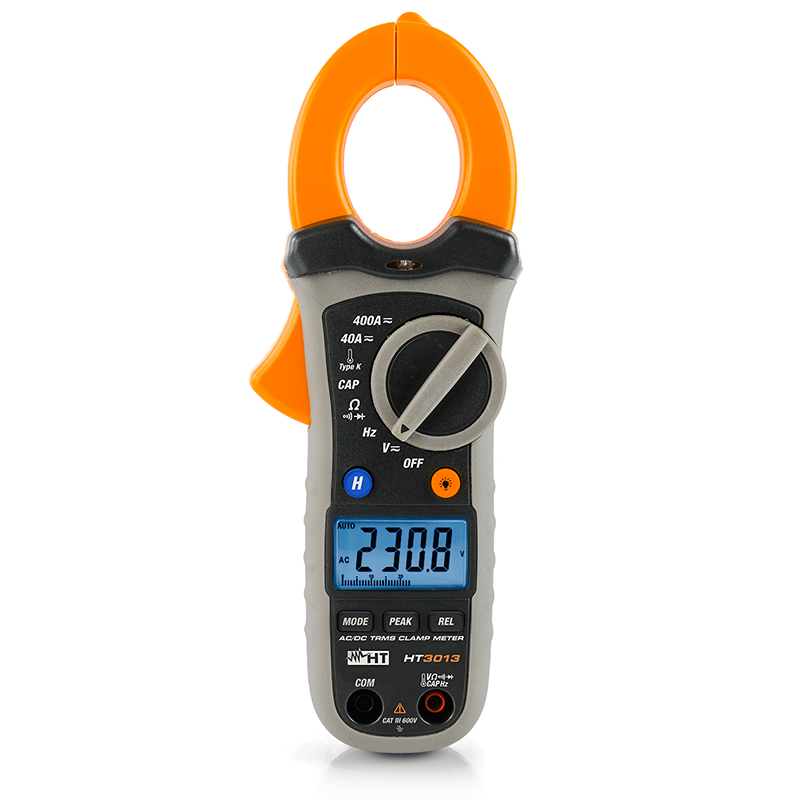 HT Instruments HT3013 TRMS Clamp Meter for AC/DC 400A Current