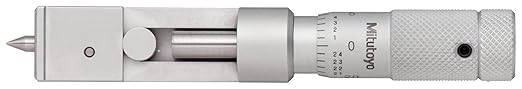 Mitutoyo 147-104 Can Seam Micrometer for steel cans, 0 to 0.5"