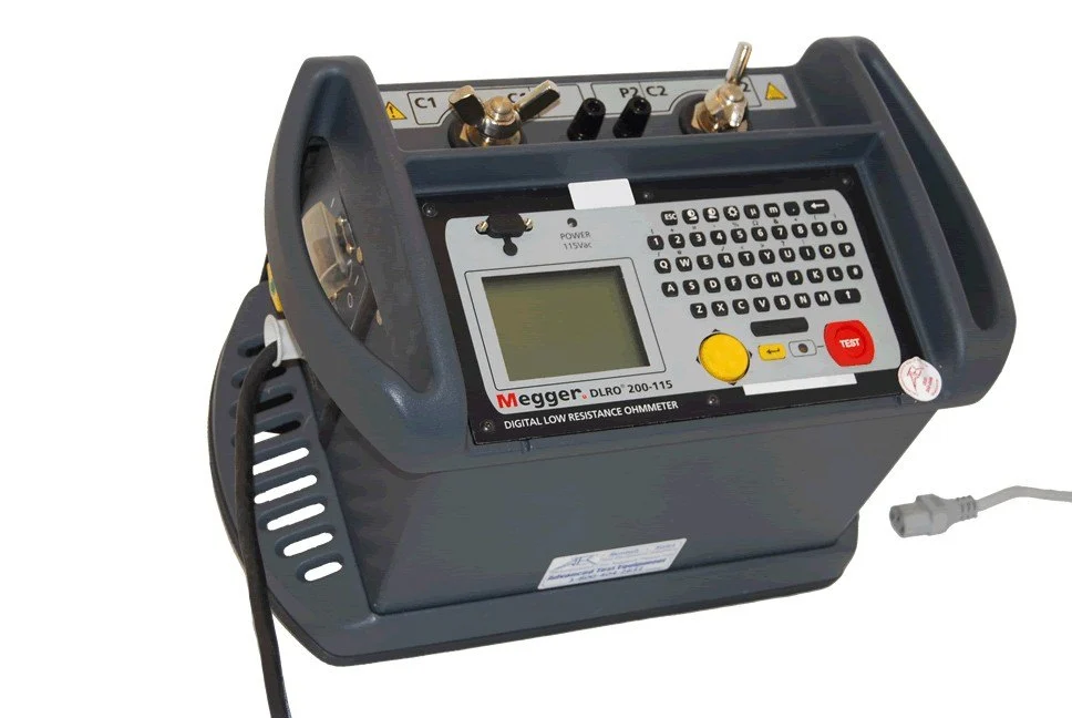 Megger DLRO200-115 Digital Low Resistance Ohmmeter