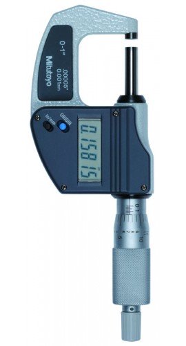 Mitutoyo 342-371-32 Crimp Height Micrometer, 0-0.8" (0-20mm), IP65, SPC Output