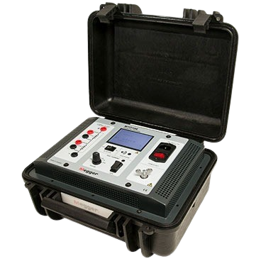 Megger MTO106 Transformer Ohmmeter with 10m Kelvin leads and cable bag