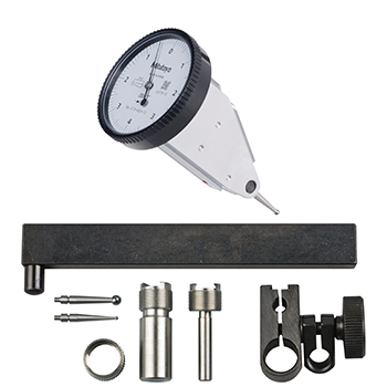 Mitutoyo 513-453-10T Vertical Dial Test Indicator, Full Set, 0.008" Range