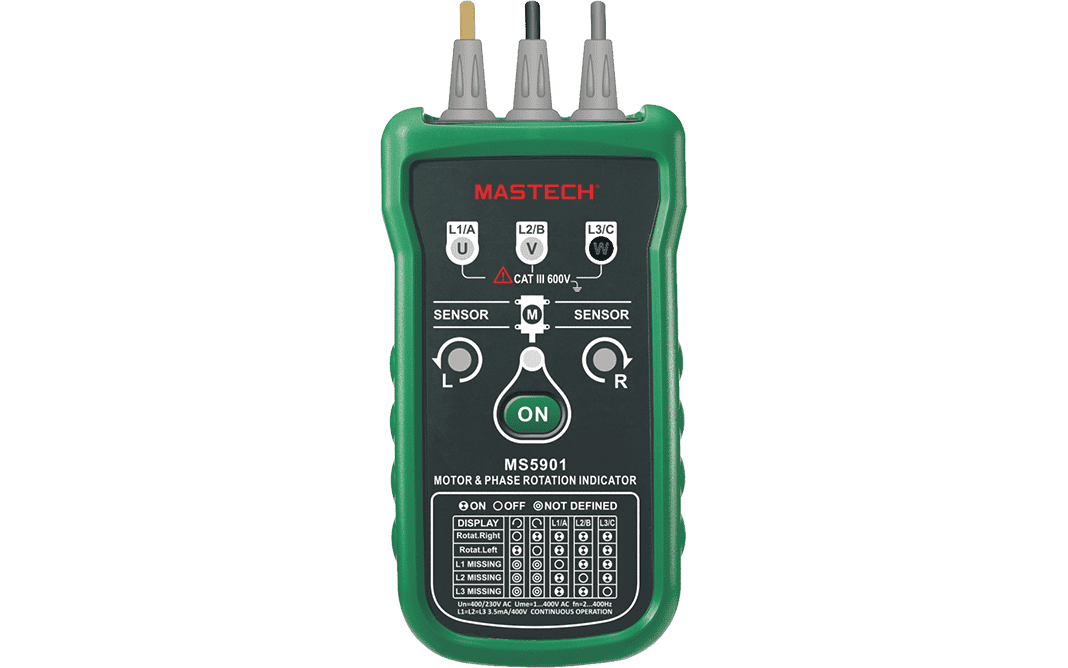 Mastech MS5901 Phase Rotation Indicator