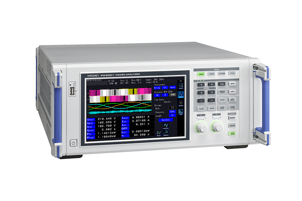 Hioki PW6001-12 High Precision Power Analyzer, 2 Channel, Motor Analysis, D/A Output