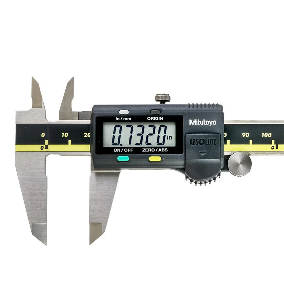 Mitutoyo 500-171-30 AOS Absolute Digimatic Caliper with SPC data output, 0 to 6"