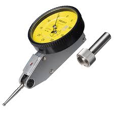 Mitutoyo 513-475-10E Horizontal Dial Test Indicator, Standard Basic Set, 0.2mm Range