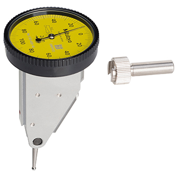 Mitutoyo 513-455-10E Vertical Dial Test Indicator, Basic Set, 0.2mm Range
