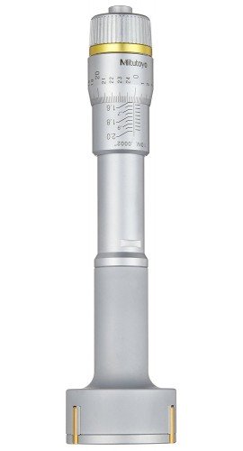 Mitutoyo HT-9”R Holtest Vernier Inside Micrometer, Three-Point, 8-9in, .00025in
