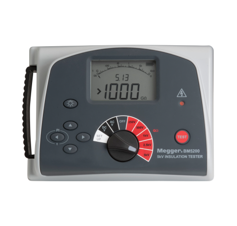 Megger BM5200 Contractor 5kv Insulation Tester