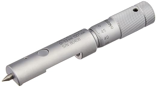 Mitutoyo 147-103 Can Seam Micrometer for steel cans, 0 to 13 mm