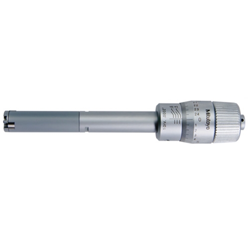 Mitutoyo 368-864 Series 368 Mechanical Holtest (Type II) Three-Point Internal Micrometer, 0.5 to 0.65", inch