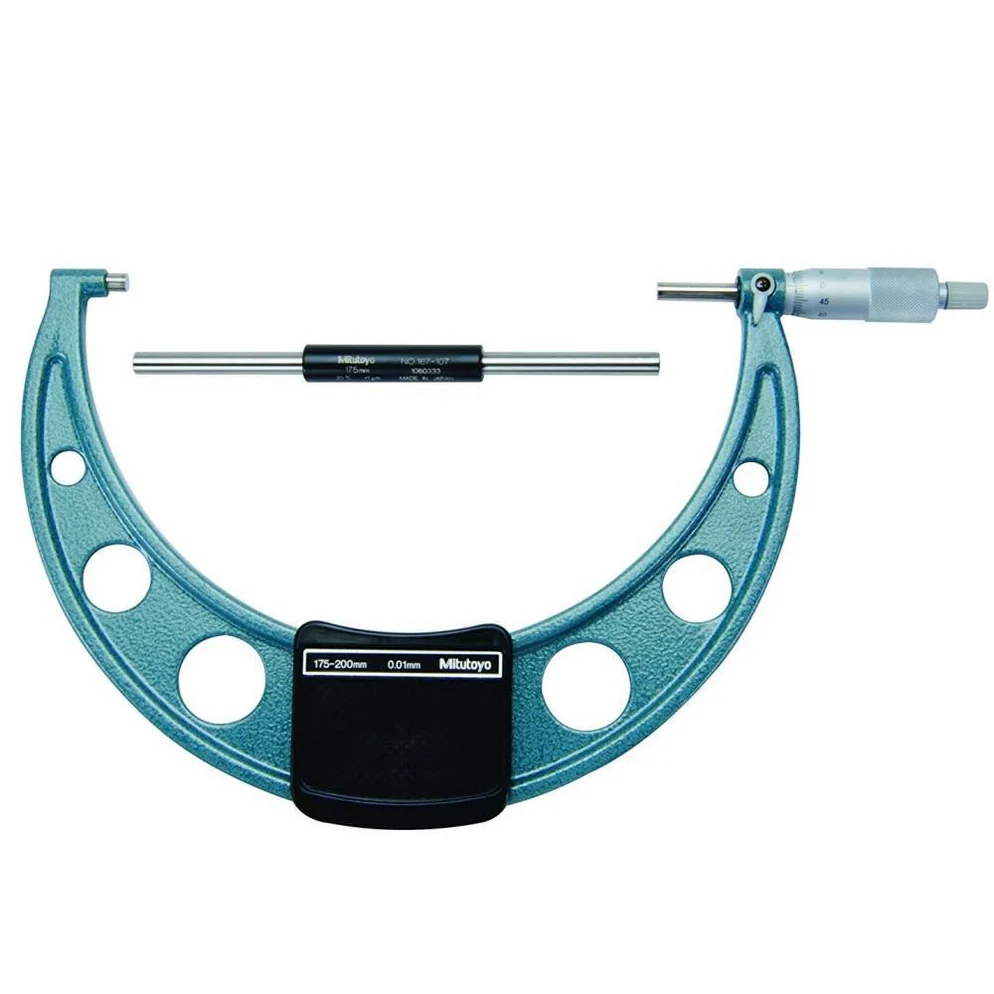 Mitutoyo 103-144-10 Outside Micrometers Series-103 METRIC 175-200mm