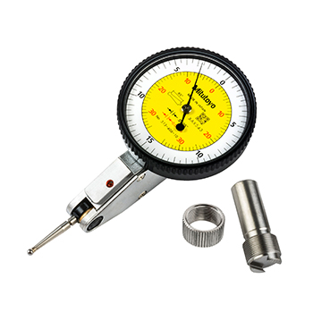 Mitutoyo 513-406-10E Series 513 Horizontal Type Dial Test Indicator, 0 to 0.03", basic set