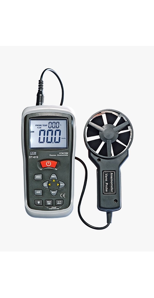 CEM DT-619 Thermo-Anemometers