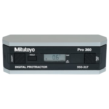 Mitutoyo 950-317 Pro 360 Digital Protractor, 360°