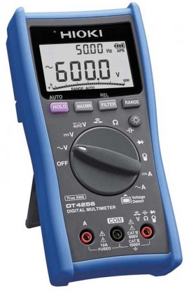 Hioki DT4256 Digital Multimeter, 60 mA to 10 A, Direct Input