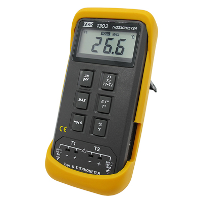 TES-1303 Dual-Input Digital Thermometer