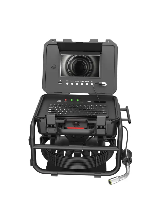 F5100DJKABTX-20M-7C  Borescope HD Sewer Pipe Inspection Camera Range 20 Meter Cable