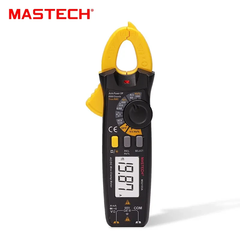 Mastech MS2103A Digital Clamp Meter and Multimeter